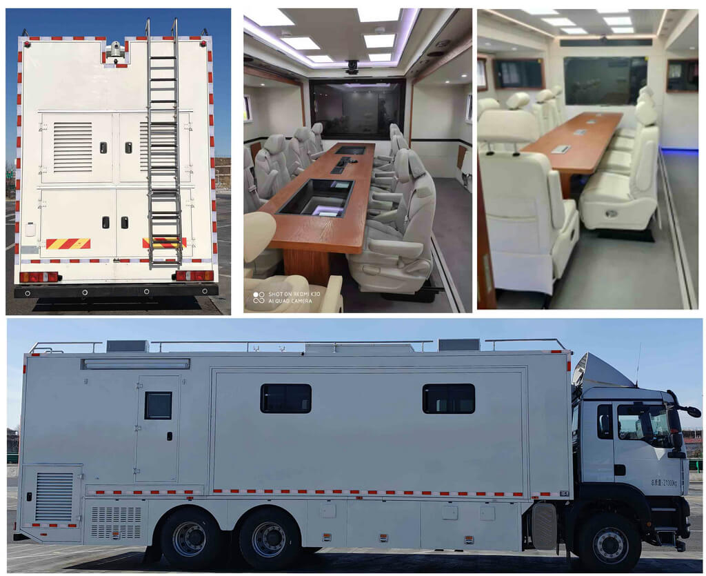 Sinotruck Sitrak Mobile Communications Command Truck Chief Vehicle