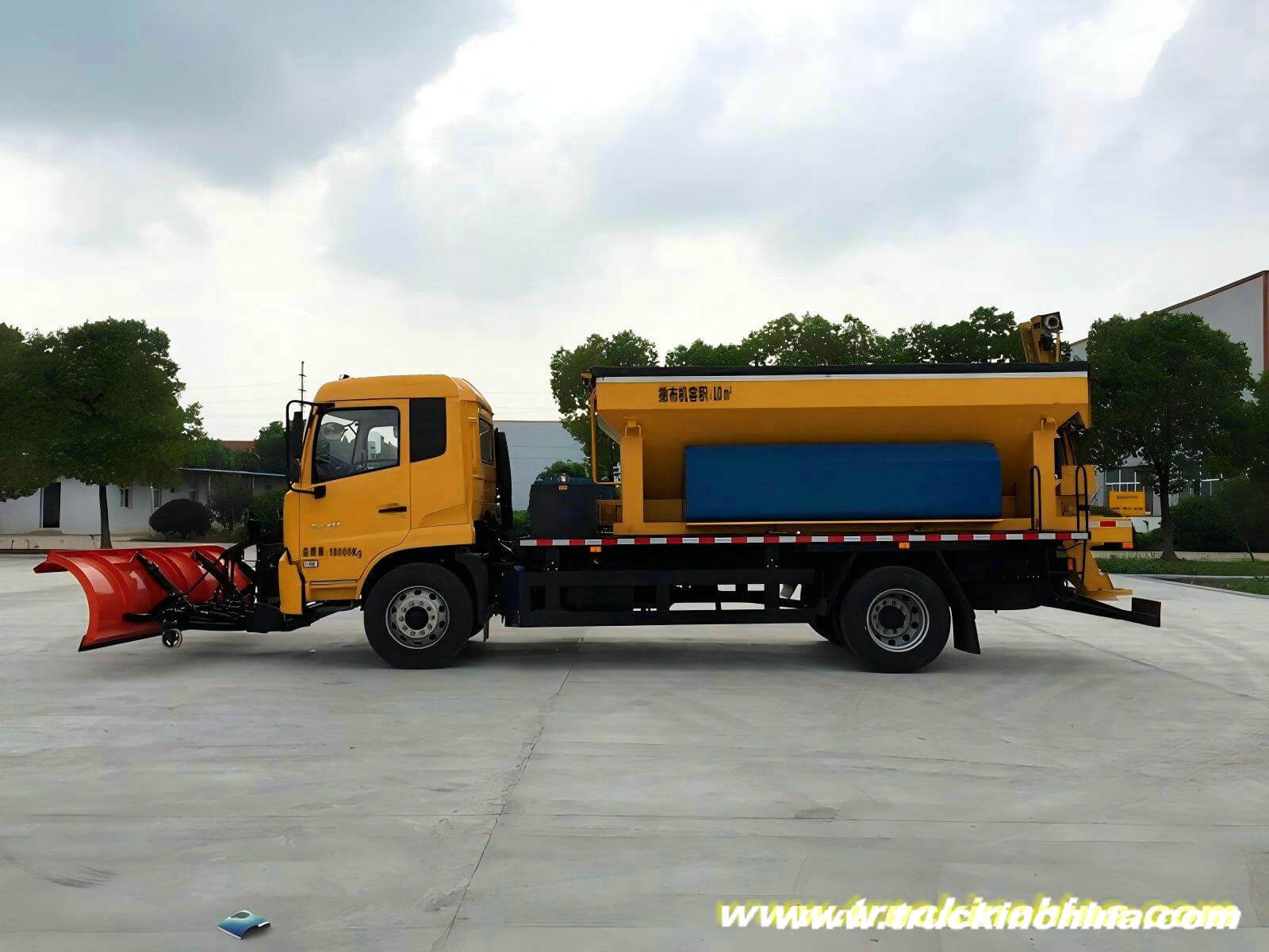 Dongfeng Snow sweeper trucks (8)