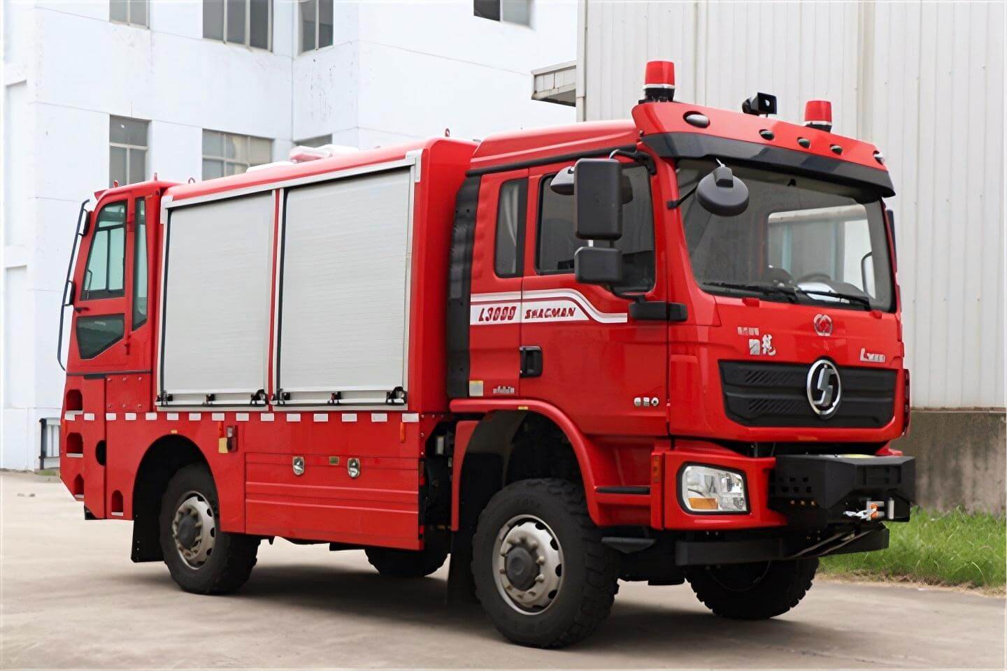 SHACMAN Emergency rescue fire truck (1)