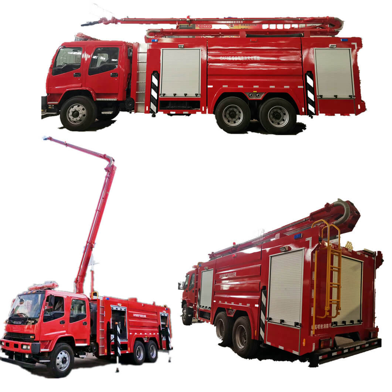  ISUZU FVZ 18 M High Jet Fire Fighting Truck Tower Fire Truck