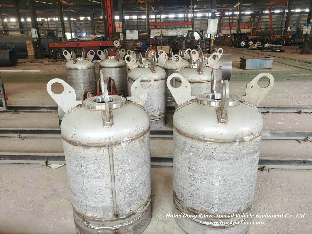 YCG450L T22 Stainless Steel Portable Tanks High Purity Gas Cylinder (8)