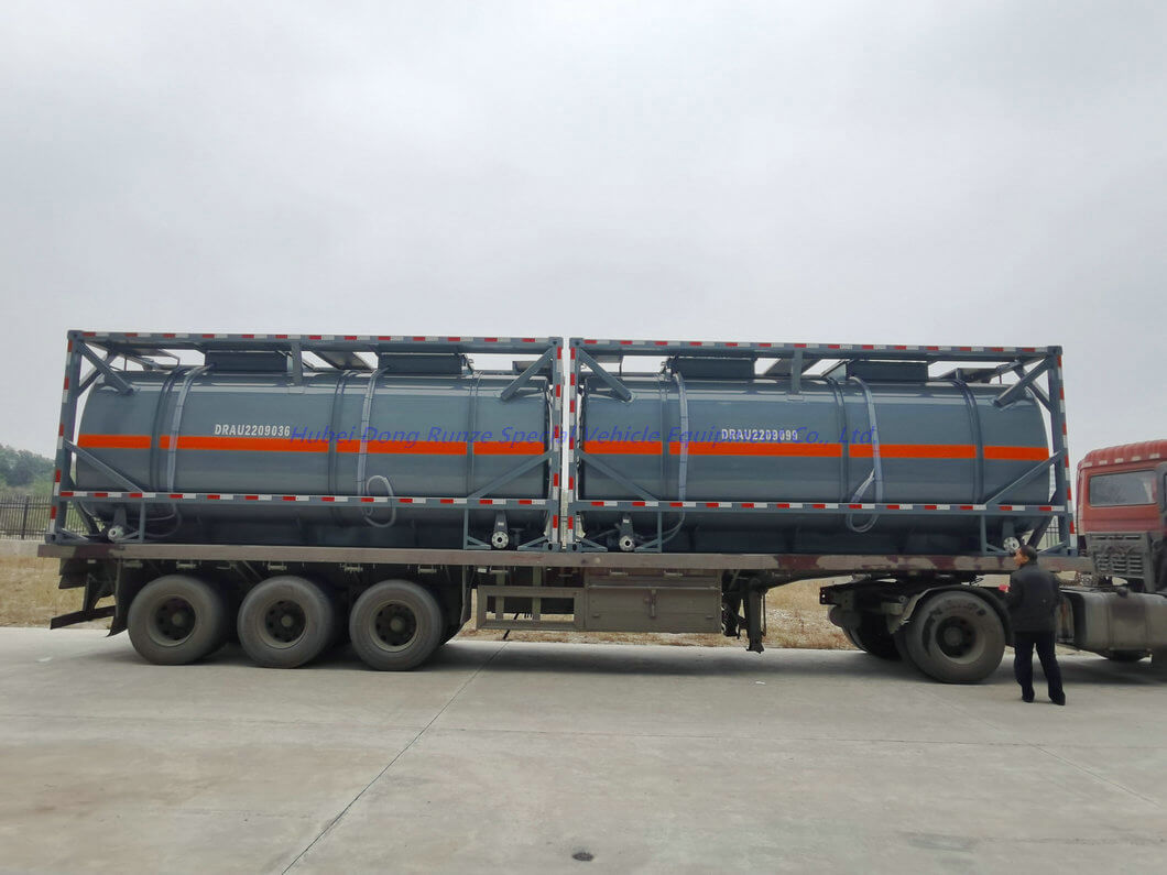 lined PE HCL Acid ISO Tank Container 20ft (15)