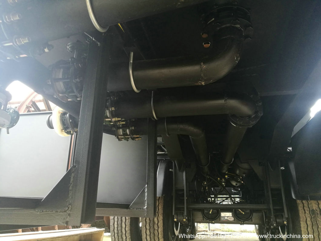 4 Compartments Hydrochloric Acid Tanker (3 Axles 19m3-30m3-5000USG-8000USD-Steel Lined LLDPE Tank For Transport HCl,NaOH , NaCLO,PAC,H2SO4 ,HF,H3PO4 Chemical)