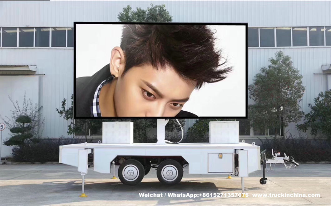 LED Billboard Truck Trailer P4 P6 -P8 LED Screen Customized Advertising