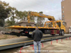 Shacman Car Carrier Flatbed Mounted 8 Ton Loading Crane Recovery Truck (Flat Slide Bed)