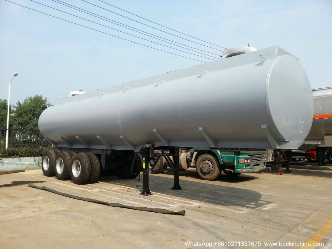 Customizing Acid Tanker Body Part for Trailer Transport (Steel Lined Plastic LLDPE 16mm Tank Capacity 22-36M3 Hydrochloric Acid Dilute Sulphuric Acid chemical)