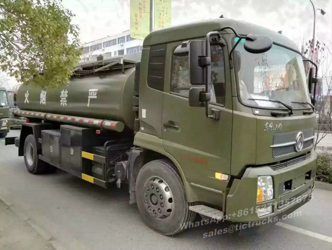 King Run Mobile Fuel Bowser Trucks LHD / Rhd 4X4 All Wheel Drive