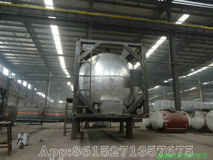 ISO 20FT Nitric Acid Tank (HNO3 Aluminium 20Feet Tank Container 81002 UN)