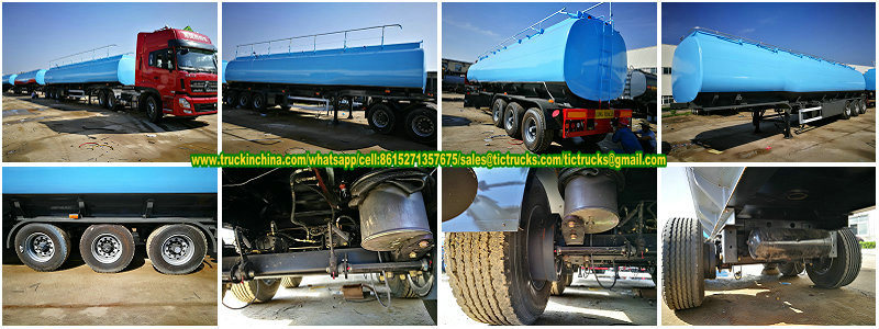 3 Axles Diesel Tank Trailer