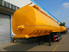 Dangerous Acid Tank Trailer (Steel Lined Plastic LLDPE 16mm Customize Tanker Capacity 28 -45M3)