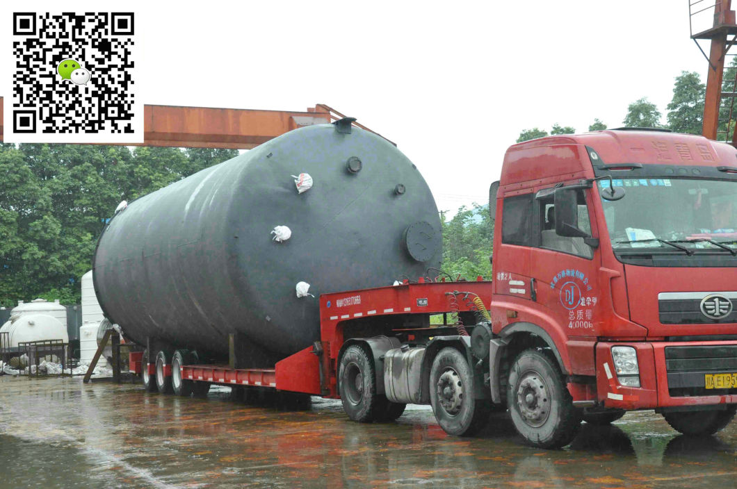 125 -150 Cbm Vertical Steel Lined Plastic (LLDPE) Storage Tank for HCl (max 35%) , Naoh (max 50%) , Naclo (max 10%) , H2so4 Chemical Liquid Corrosion Resistance