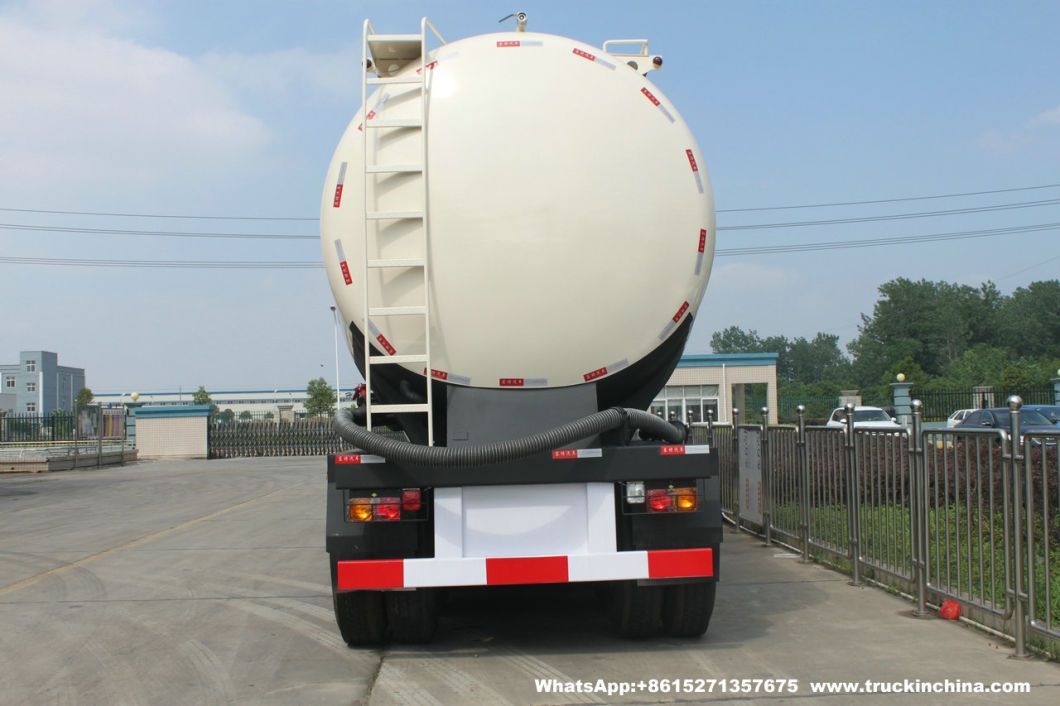 Customizing Heavy Duty 50t-70t Bulk Cement (Fly Ash, Flour, Powder Material) Transport Tanker Truck Semi Trailer