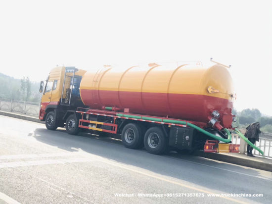 Shacman H3000 Jet VAC Tankers Supersucker Combined Vacuum Jetting Tanker Trucks (Vacuum Jetting Flushing combination truck)