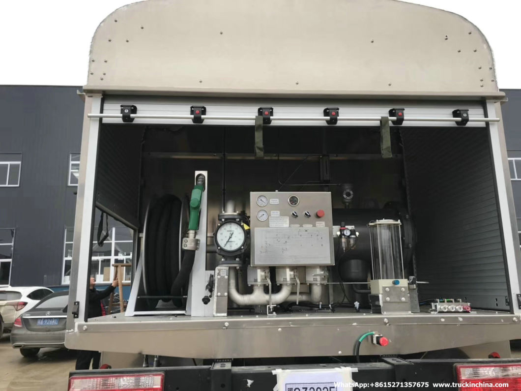 Isuzu-Ftr Helicopter Refueling Trucks (Aluminum Alloy Aircraft Tanker)