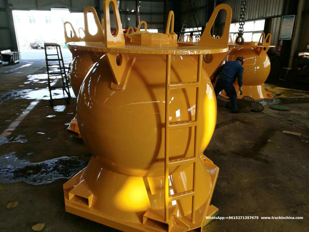 Stainless Steel Spherical T22 Portable Tank 1.6cbm 316L (T22 ISOTANK Portable Pressure Vessel)