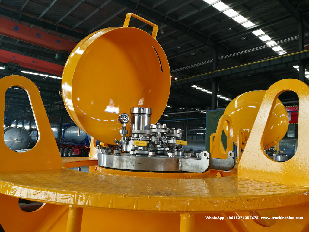 Stainless Steel Spherical T22 Portable Tank 1.6cbm 316L (T22 ISOTANK Portable Pressure Vessel)