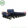 Customization 150t Multi 8-9 Axles Functional Gooseneck Hydraulic Combined Modular Lowbed Trailer