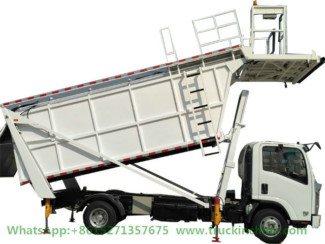 Airport Aircraft Garbage Collector Waste Receiving Vehicle (ISUZU JMC)