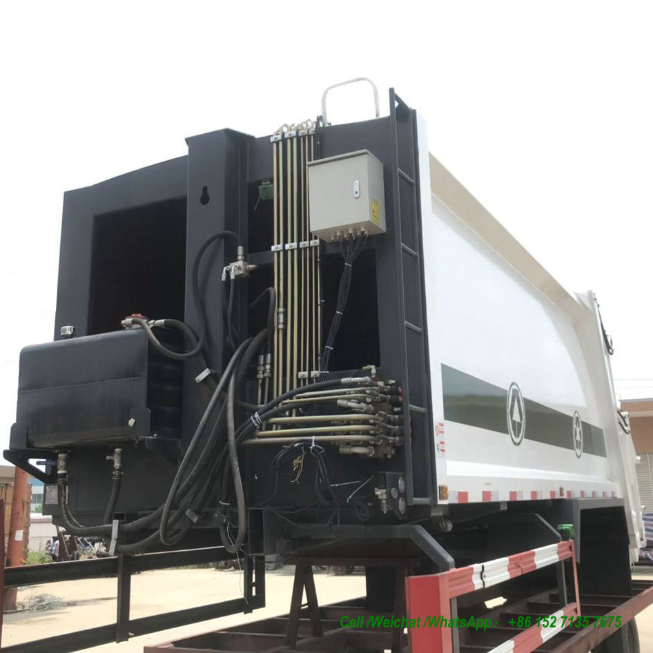 Customizing Truck Upper Body Hydraulic Garbage Compactor SKD 4cbm - 20cbm