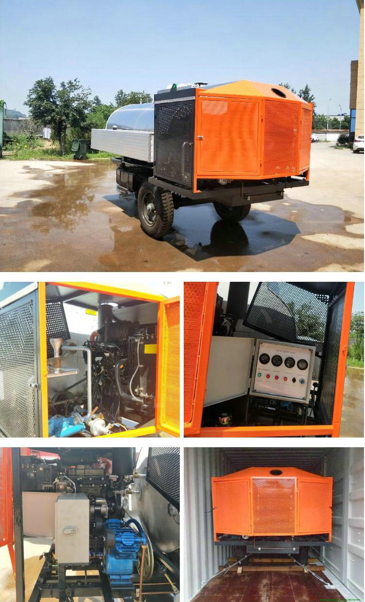 Trailer Asphalt Distributor Bitumen Spraying Nozzles (Asphalt Tank Dolly Trailers 1000L -2000L, Spray Bitumen 2 -5 meters)