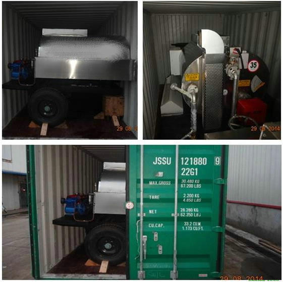 Trailer Asphalt Distributor Bitumen Spraying Nozzles (Asphalt Tank Dolly Trailers 1000L -2000L, Spray Bitumen 2 -5 meters)