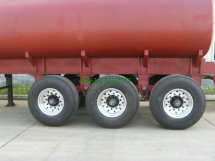 Tri Axles Hydrofluoric Acid Tanker Trailer (Hydrochloride Acid HCl 35% Tank Capacity 33, 000L Muriatic Acid)