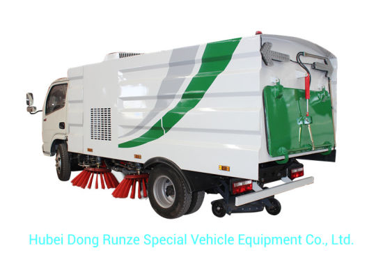DFAC 8000 Liters Road Sweeper Truck 5 Cbm Garbage 2 Cbm Water Stainless Steel 304