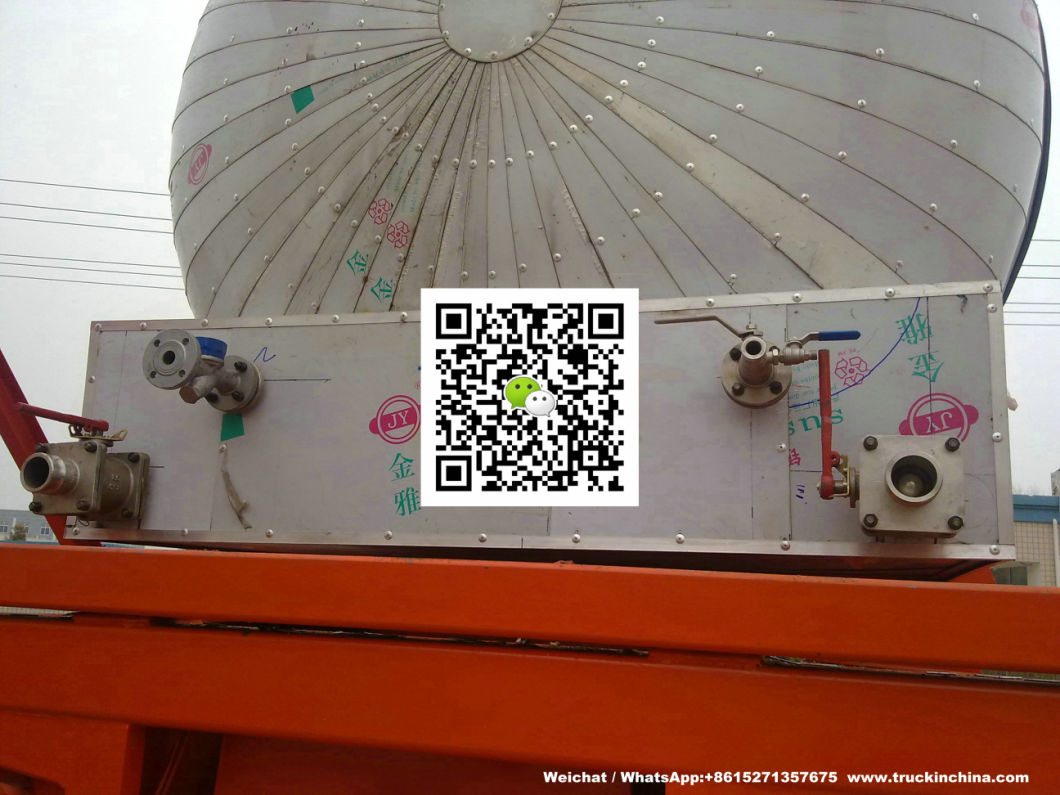 Customising 40FT Stainless Steel Tank Container with Insulation Steam Heating for Phosphorus Chemeical Liquid Transport