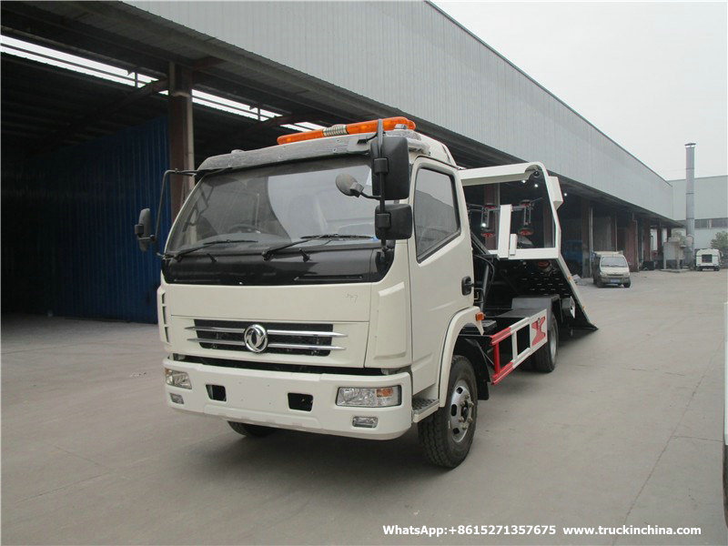 3 -5t All Wheel Drive 4X4 Flatbed Tow Truck (Off Road Wrecker, Car Carrier)