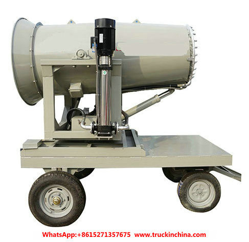 Customizing Fog Generator Dolly Trailer (Dust Supression Trailer System with Water Tank Spray Fine Mist 80m-150m)