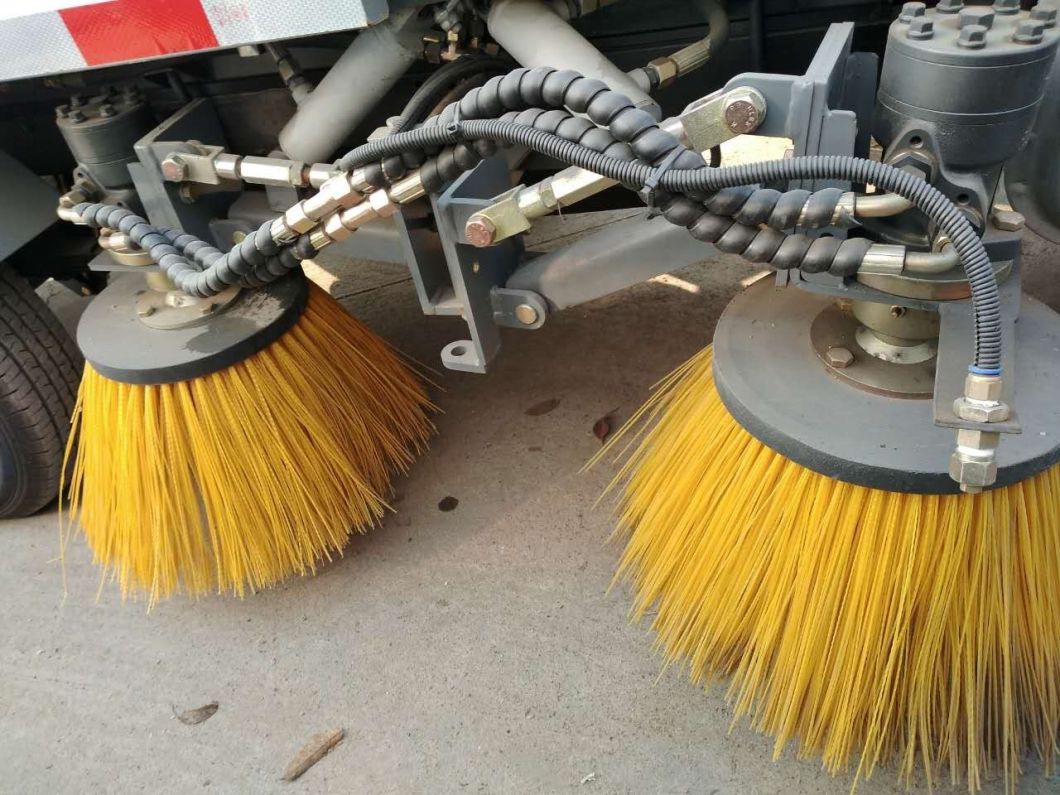 Changan Mini 3 Cbm Road Sweeper Truck 2cbm Garbage +0.5cbm Water
