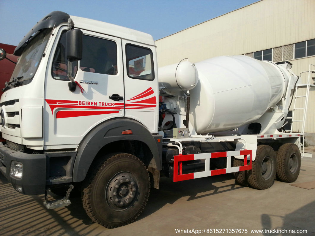 2534 / 2634 Ng80 Beiben Concrete Mixer Truck (with 8m3-12m3 Mixer Drum Right Hand Drive or left hand drive)