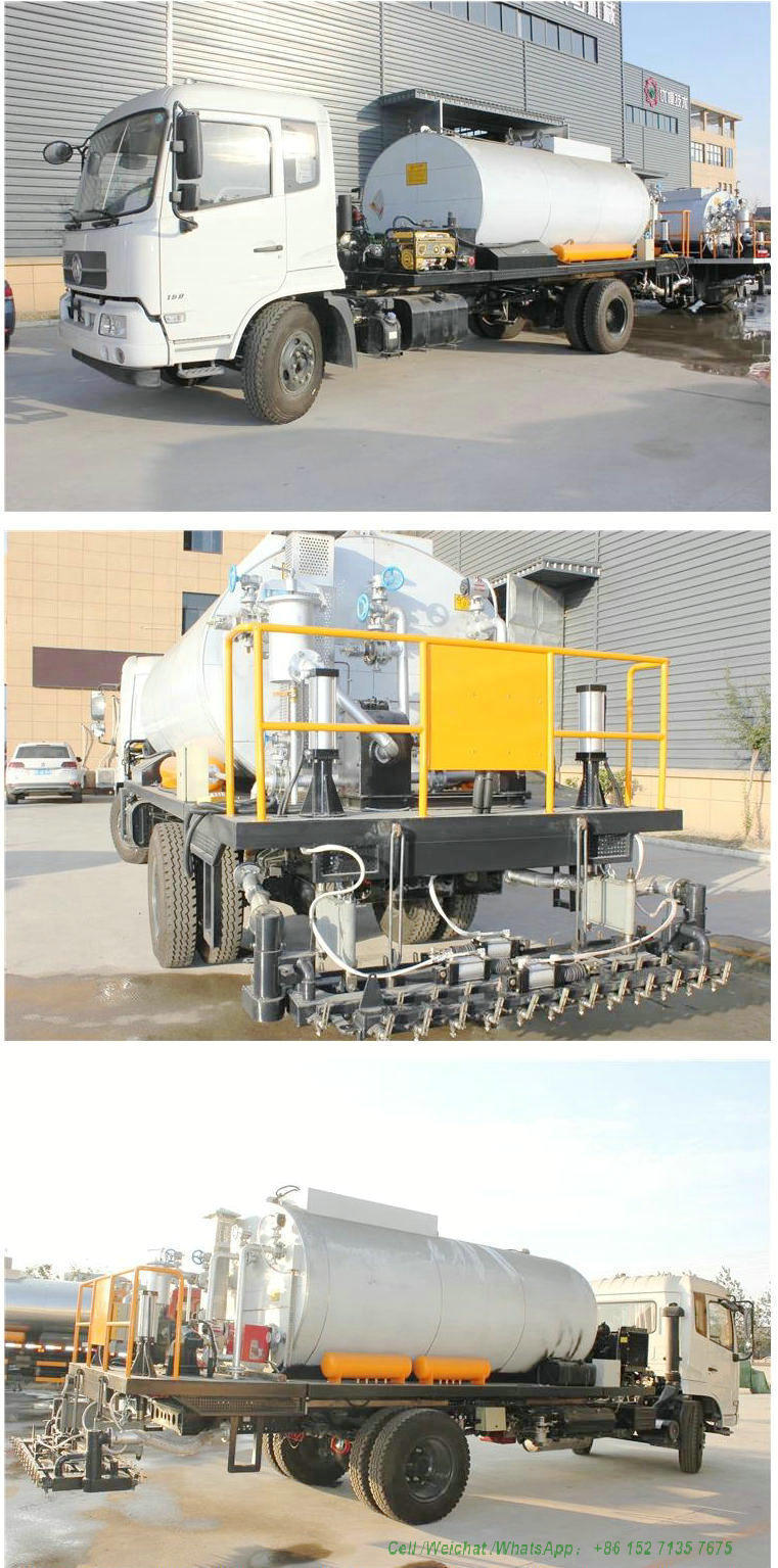 Kingrun Asphalt Distributor (8000L Asphalt Road Spraying Truck)