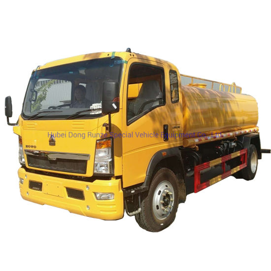 Sinotruk HOWO 10cbm Water Bowser Tank Truck (10000L Water Sprinkler Truck LHD, Right Hand Drive)