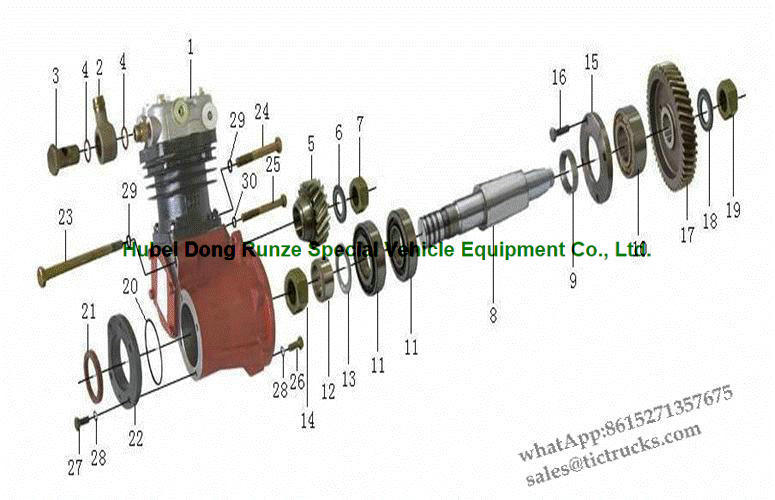 Shacman Truck Parts F2000, F3000, M3000