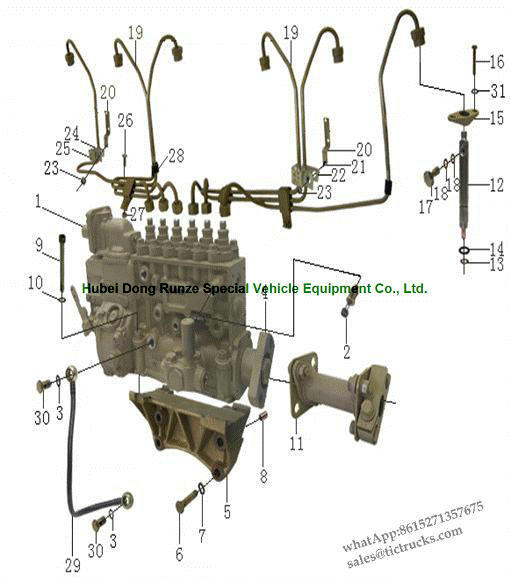 Shacman Truck Parts F2000, F3000, M3000