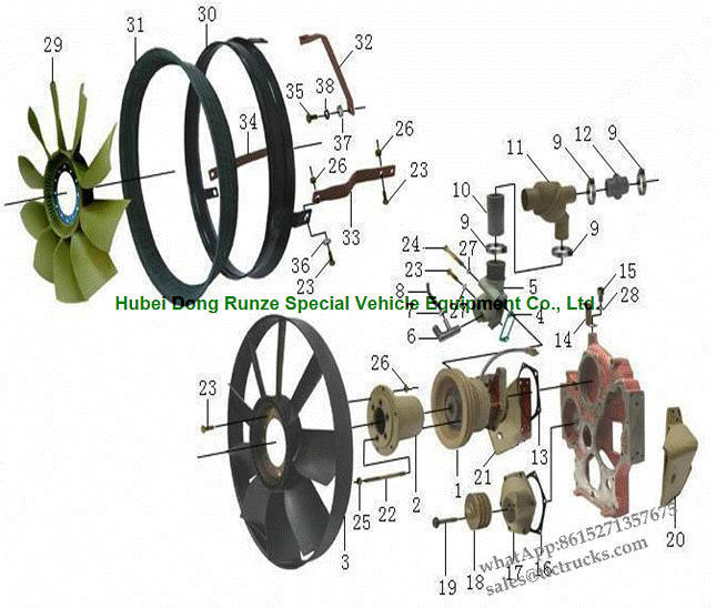 Shacman Truck Parts F2000, F3000, M3000