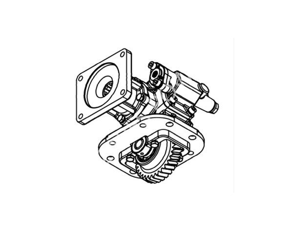Dongfeng Truck Part Pto Sdq24/60 Sdq24/40, Sdq24/38, Sdq21/33 (Gearbox WLY6G55, WLY6G40, WLY7TS60B, 17DS52-00030, 17JR09 BS02, Transmission PTO Assembly)