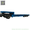 Customizing 60t Lowboy 3 Axles Air Suspension Plateform Semi Trailer 