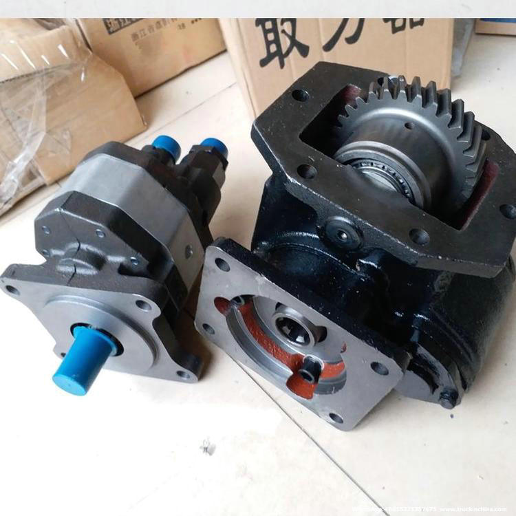 Fast 8js85e Gearbox QD40A PTO (Original China Tanker Truck Factory Transmission PTO Crane Truck PTO Assembly)