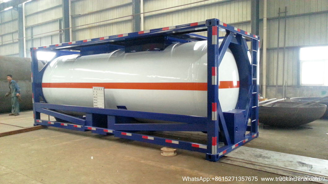 ISO 20feet Stainless Steel ISO Tank Container (For Edible Oil Liquid Food Alcohol Chili Sauce Transport )