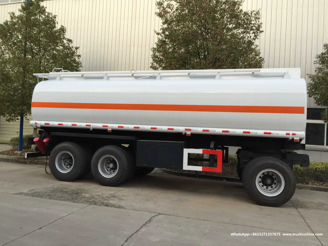 2-3 Axles 10t-25t Drawbar Tank Dolly Trailer (Tractor Truck Tow Full for Fuel/Water/Oil/Diesel Trailer Pup Tanker)