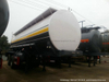 2 Axles Dilute Sulfuric Acid Tank Trailer Dangerous Acid Tank Trailer (DUAL AXLE ACID TANKER SEMI TRAILER 32T Bogie type suspension)