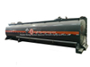 Hydrocyanic Acid Tank Mounted On Container Trailer For Road Transport 30KL-40KL for HC , NaOH , NaCLO H2SO4 Steel Lined LDPE