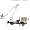 Aerial Work Platform HOWO Truck Mounted (14m-18m Bucket Man Lift)
