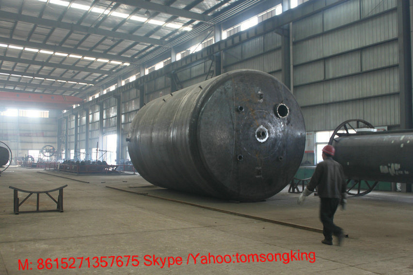 Customize Vertical / Horizontal Storage Tank, Sulfuric Acid Tank (Carbon Steel Diesel Tank or Stainless Steel Chemical Oil Tank, Steel lined LDPE Acid Tank)
