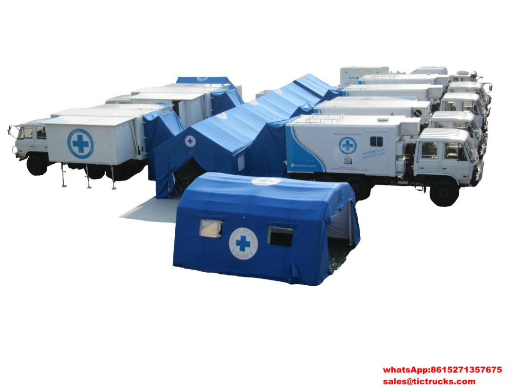 Customizing Dong Run Offroad Military Awd 4X4 Ambulance Mobile Clinic Vehicle