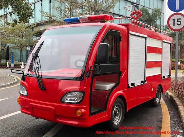 Fire Patrol Mini 2 Seats Electric Fire Truck Mounted with Motor Fire Pump (Portable pump)