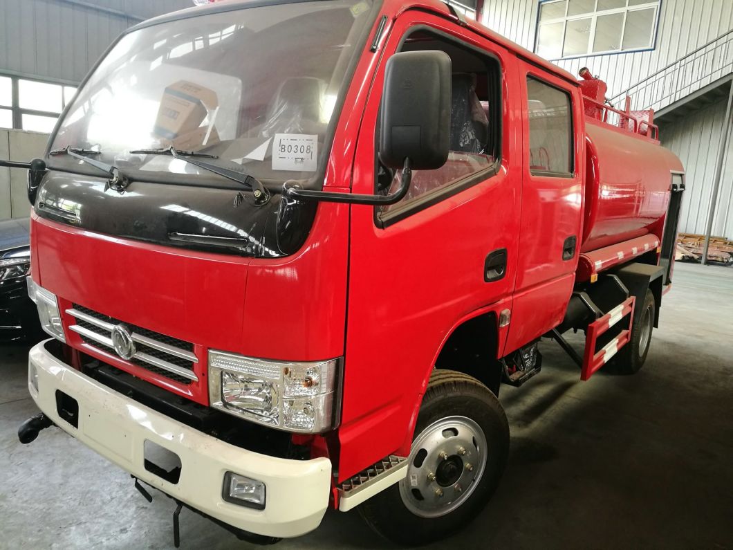 4X4 Water Tanker Fire Truck Mounted with Fire Pumper LHD. Rhd