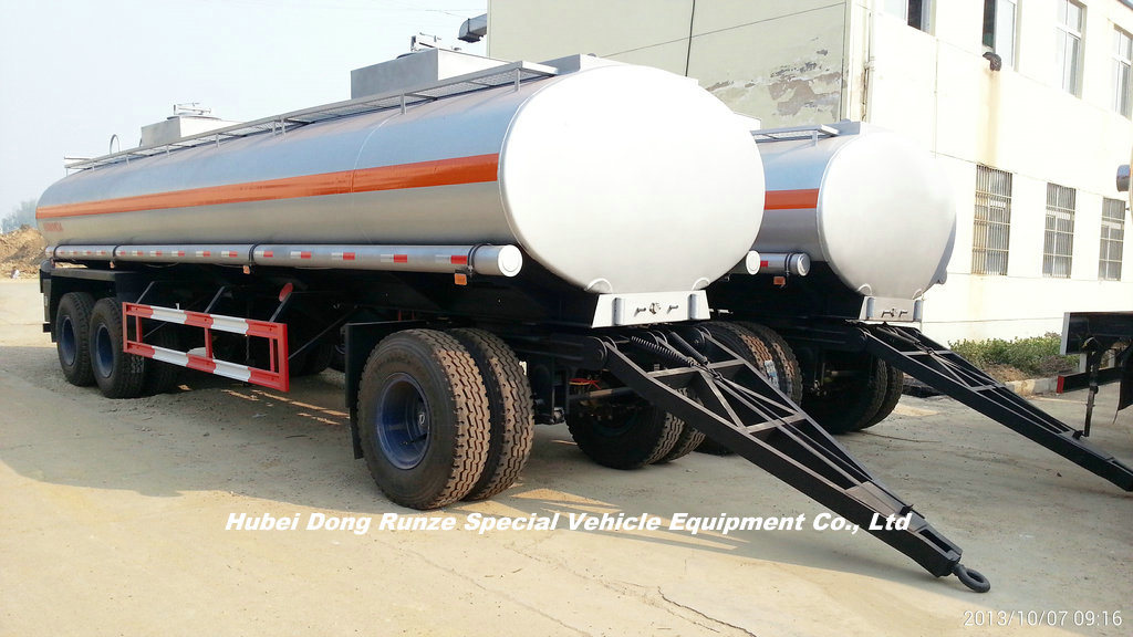 Full Tank Trailer with Draw Bar Dolly 2-3 Axles for Fuel, Water, Oil, Diesel Fuel Trailer Pup Tanker